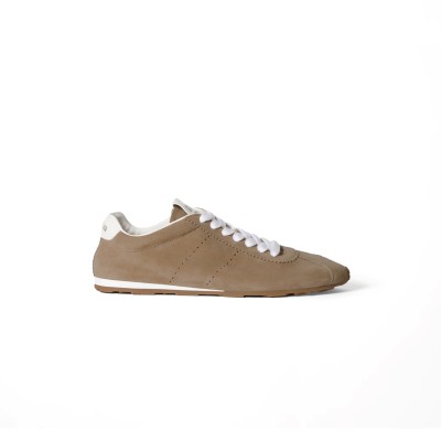 MIU MIU PLUME SUEDE SNEAKERS 5E114E